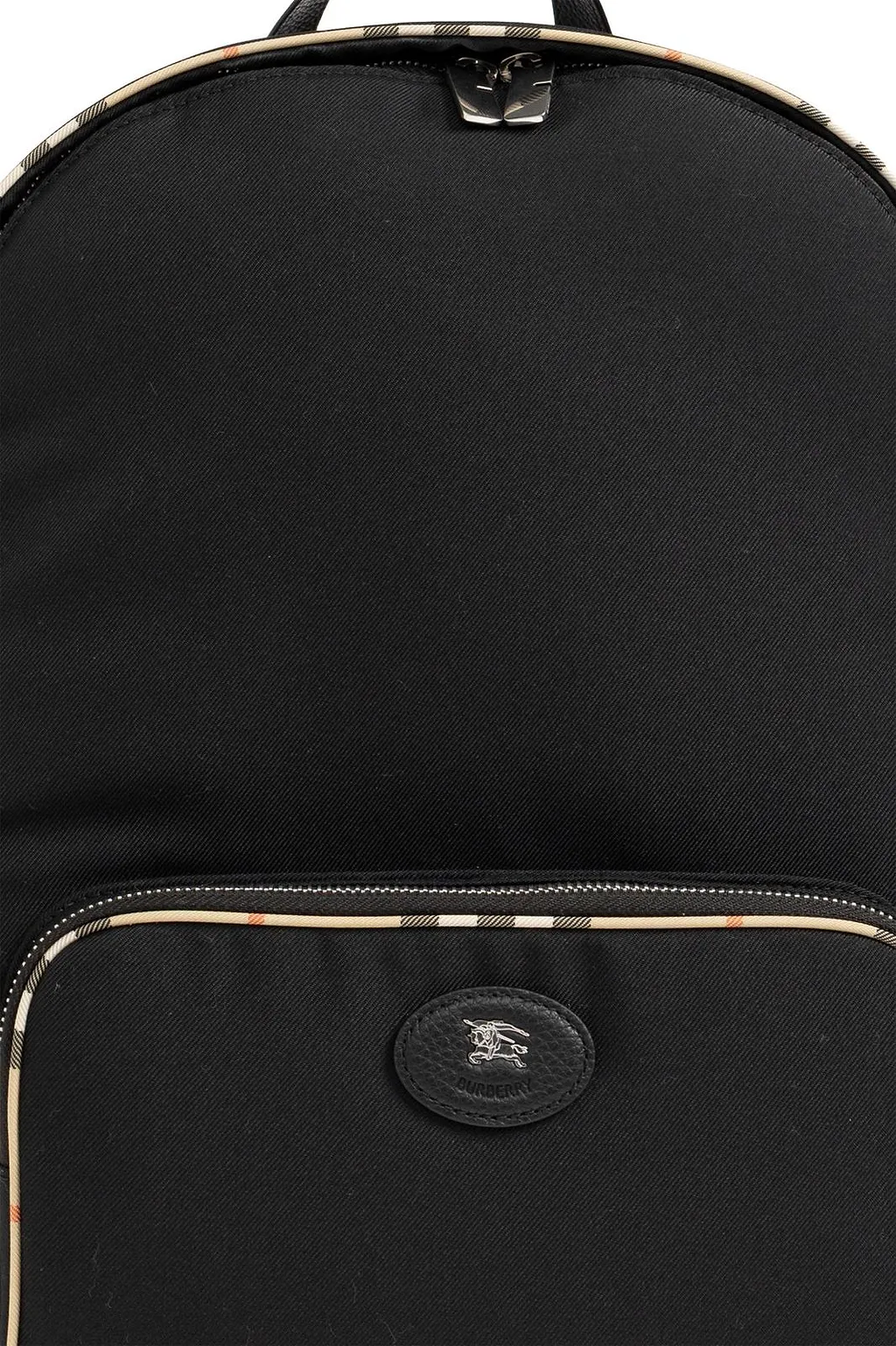 Burberry Check Trim Backpack