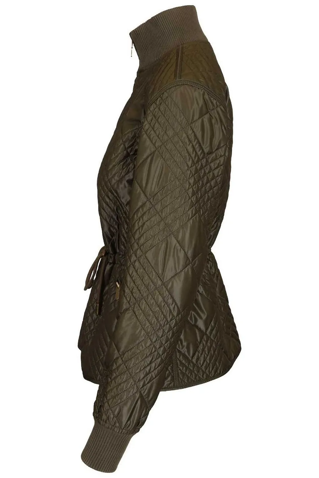 Burberry Micro Check-Stitch Wakerley Jacket