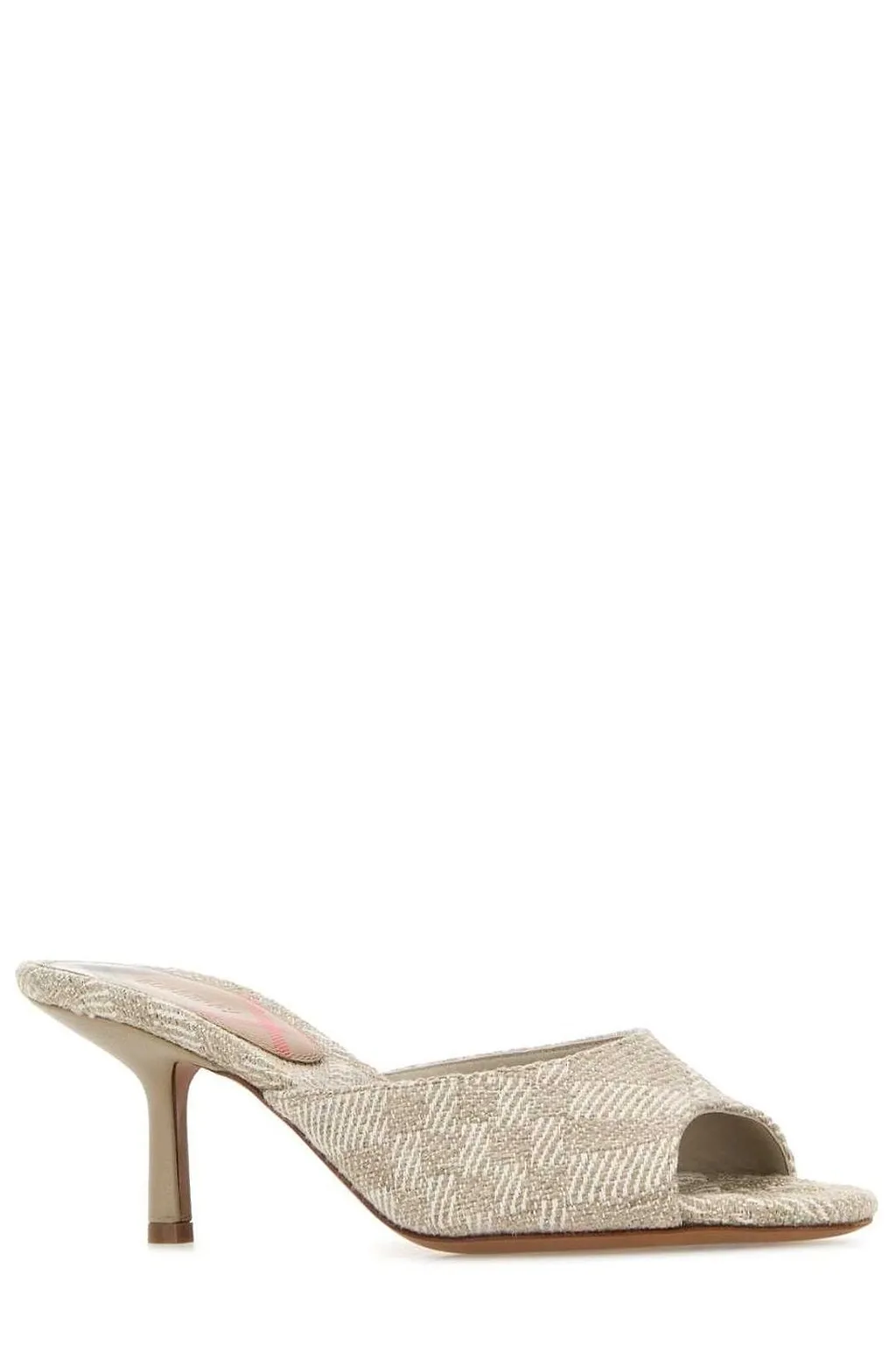 Burberry Mews Checked Slip-On Mules