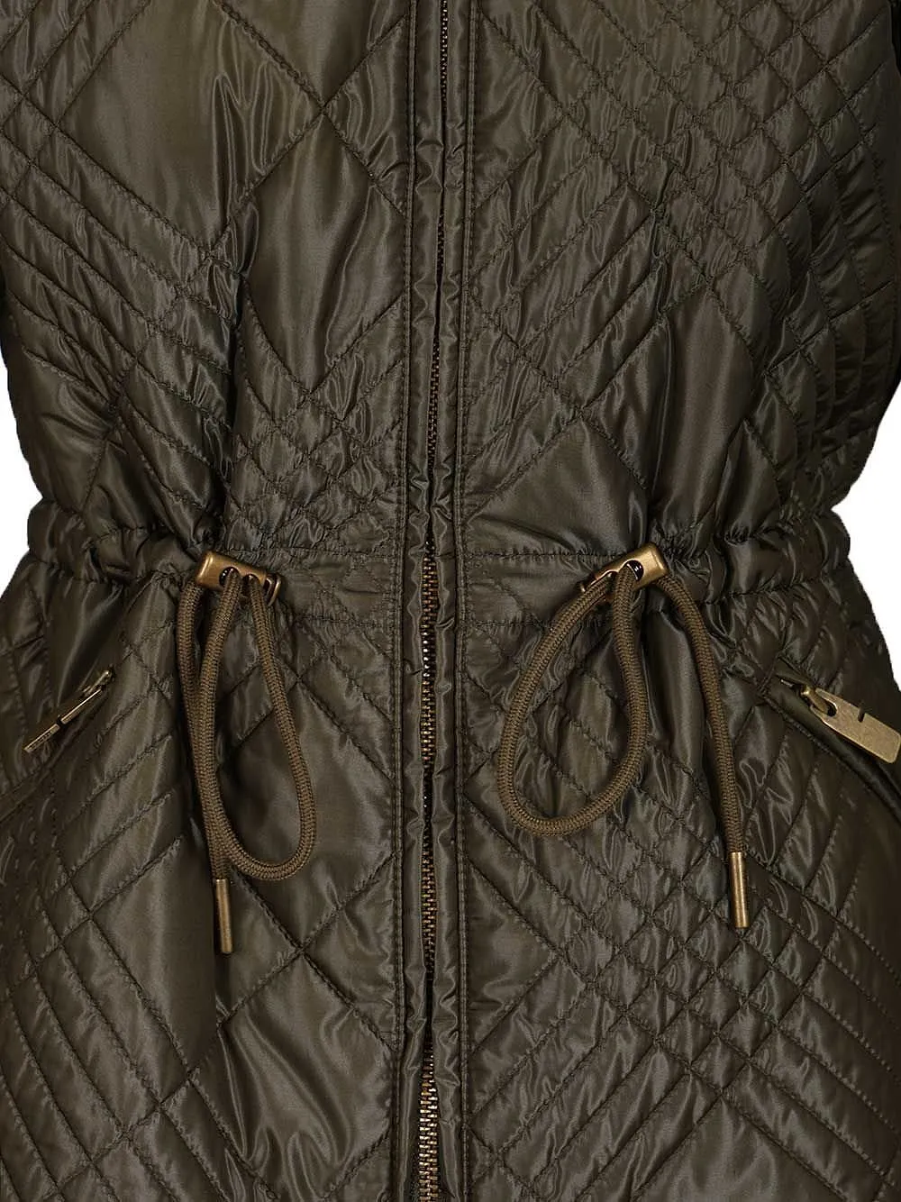 Burberry Micro Check-Stitch Wakerley Jacket