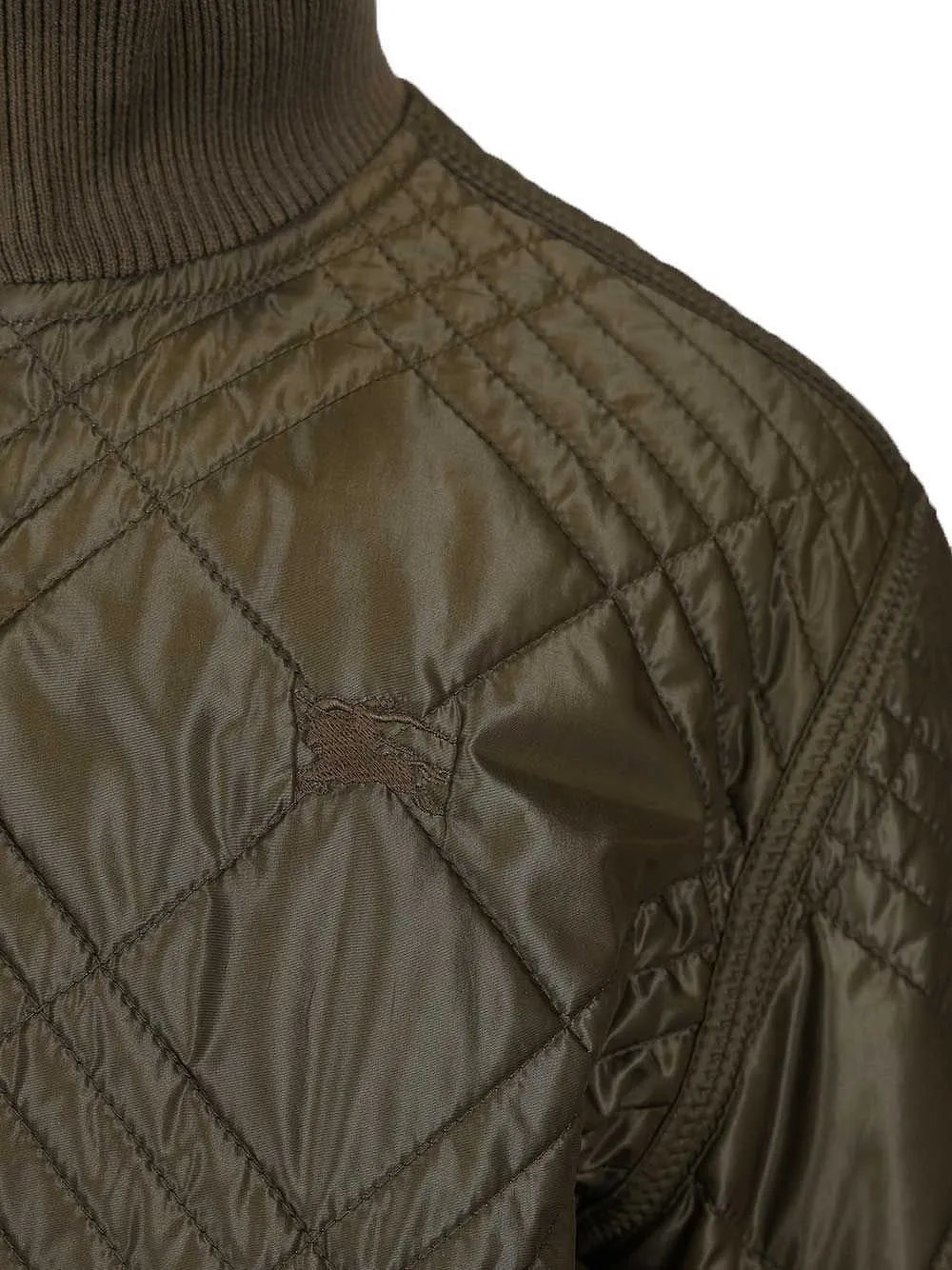 Burberry Micro Check-Stitch Wakerley Jacket
