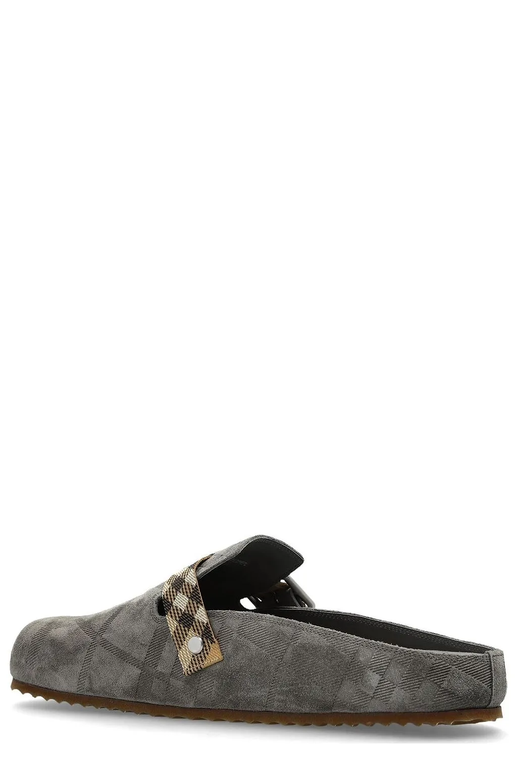 Burberry Check Urchin Clogs