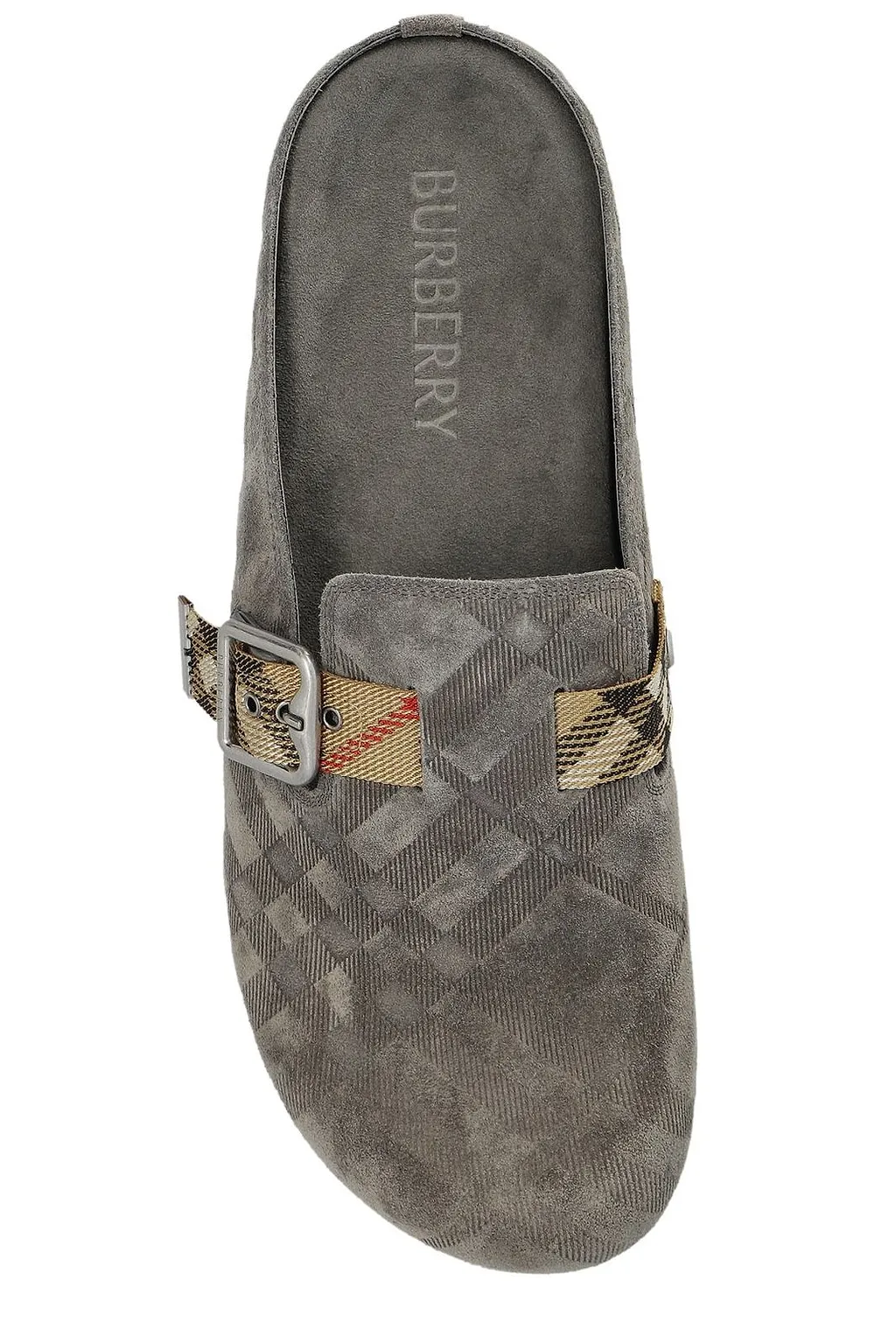 Burberry Check Urchin Clogs