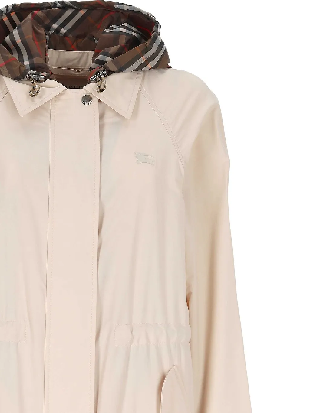 Burberry Newbury Checked-Hood Parka