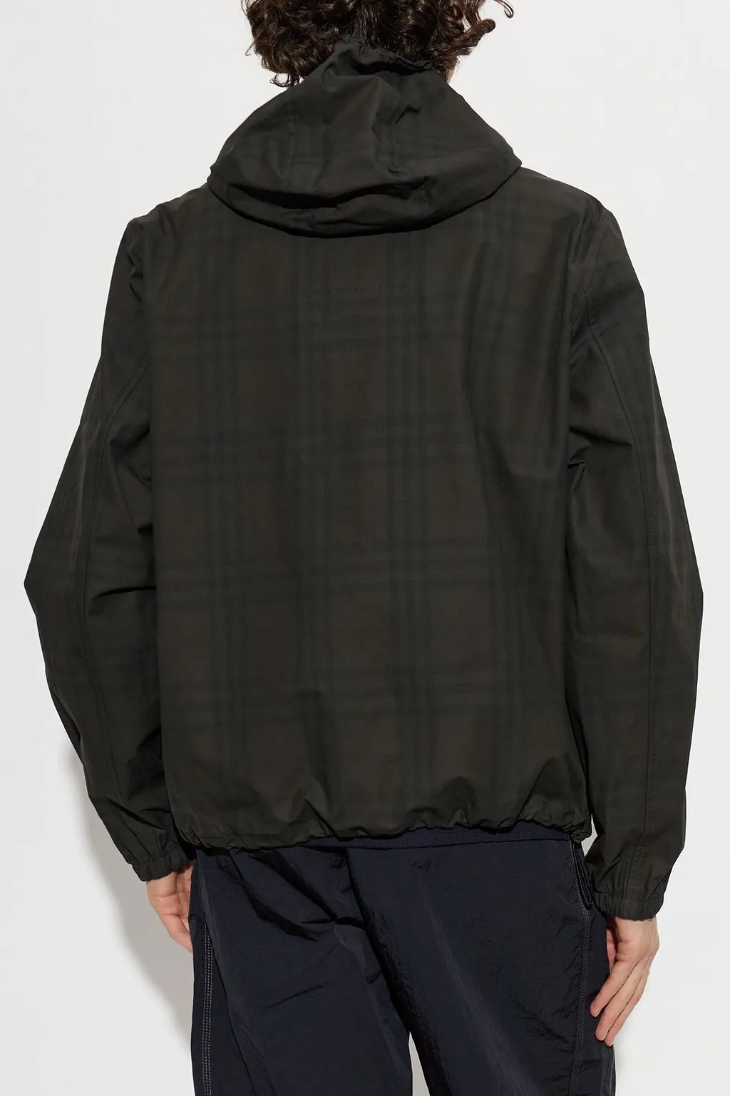 Burberry Check Newport Hooded Jacket