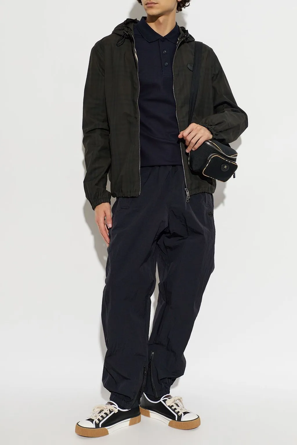 Burberry Check Newport Hooded Jacket