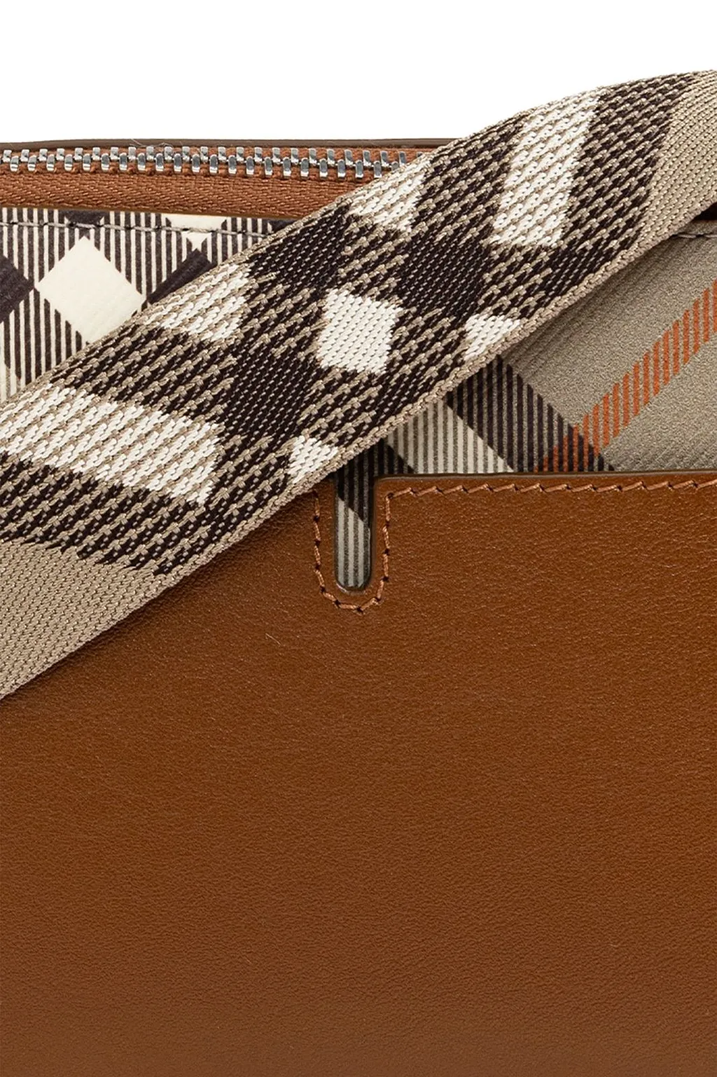 Burberry Pop Check Crossbody Bag