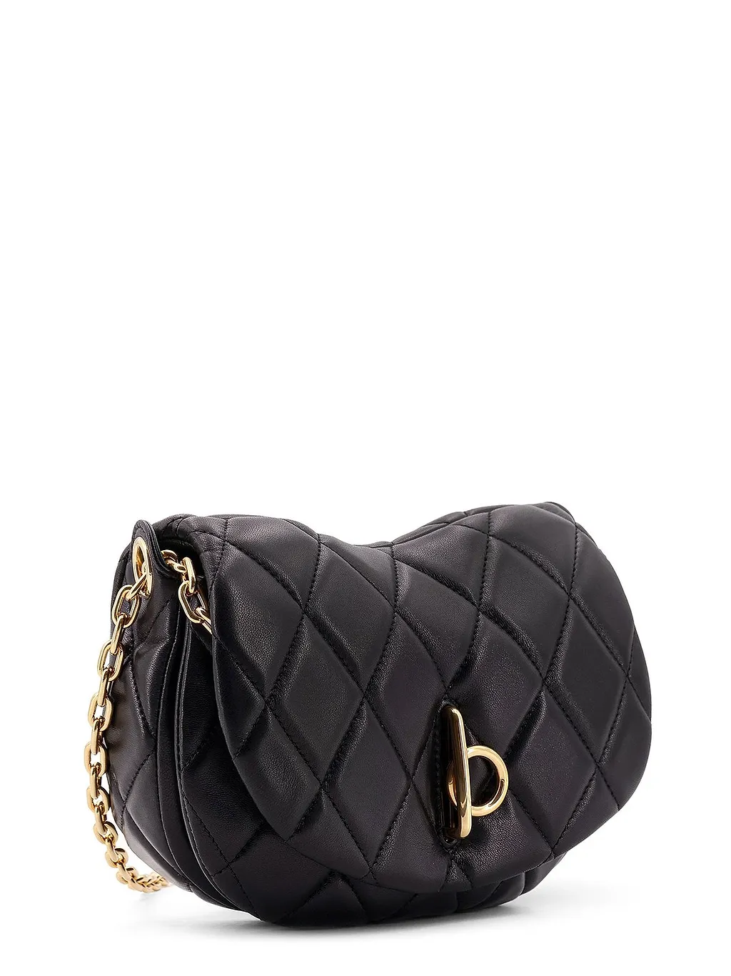 Rocking Horse Chain-Linked Quilted Crossbody Bag