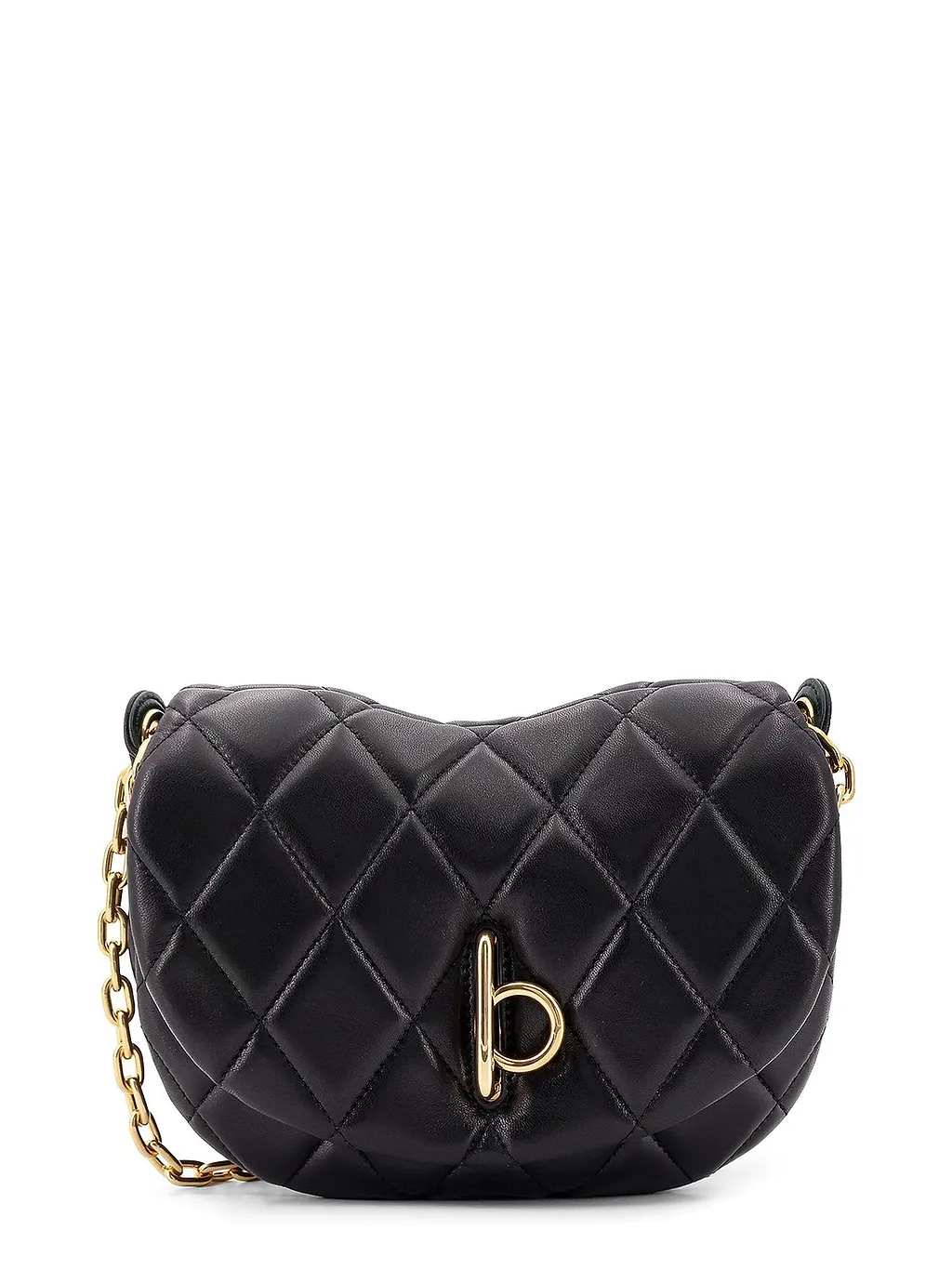 Rocking Horse Chain-Linked Quilted Crossbody Bag