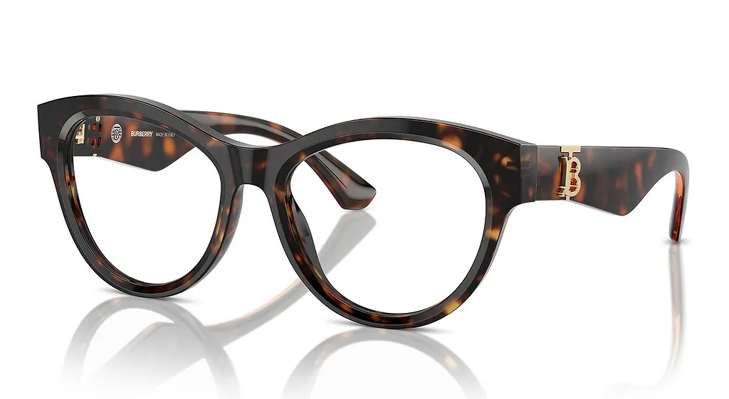 Burberry Eyewear Round Frame Glasses