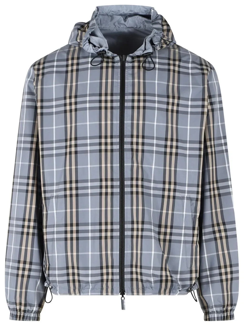 Burberry Reversible Check Hooded Jacket