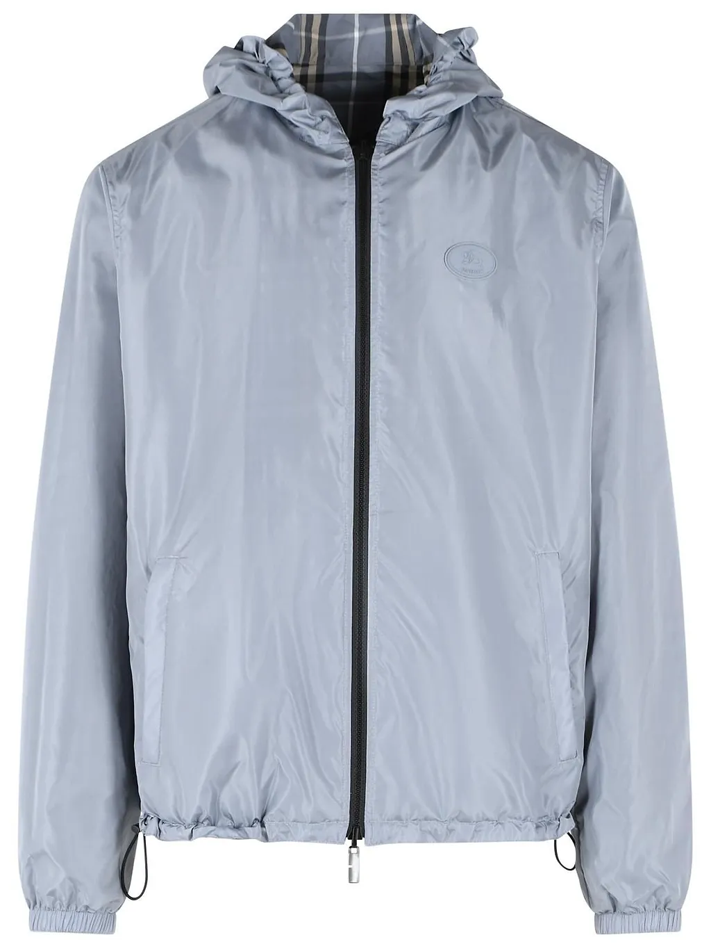 Burberry Reversible Check Hooded Jacket