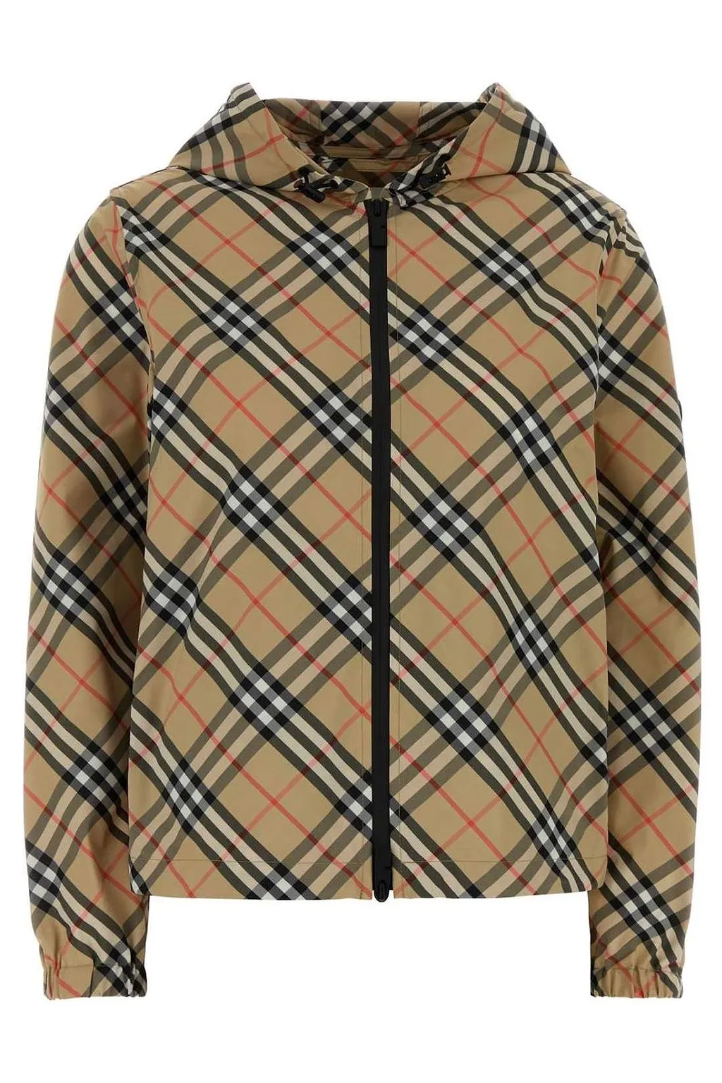 Burberry Salcombe Check Hooded Jacket