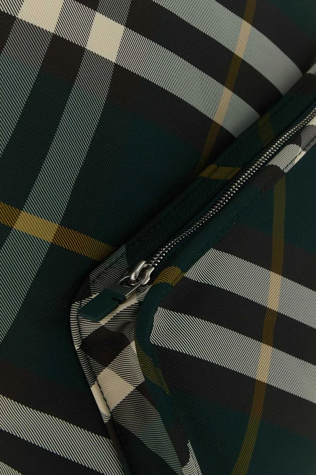 Shield Checkered Zipped Backpack