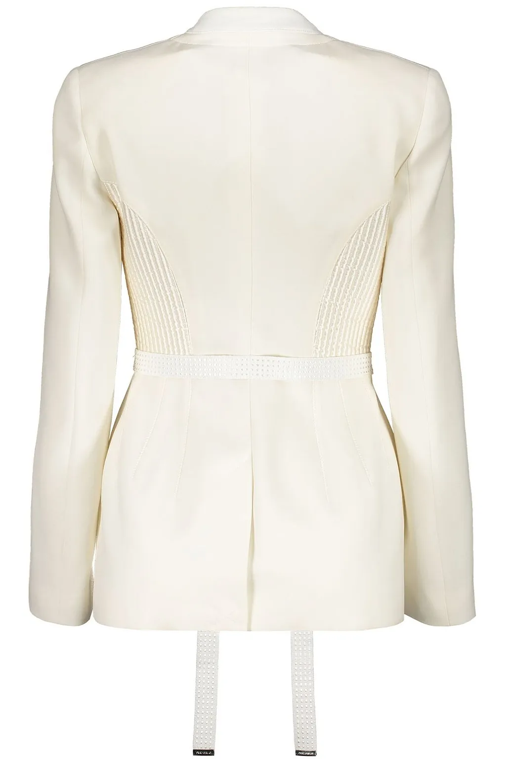 Burberry Single-Breasted Belted Tailored Blazer