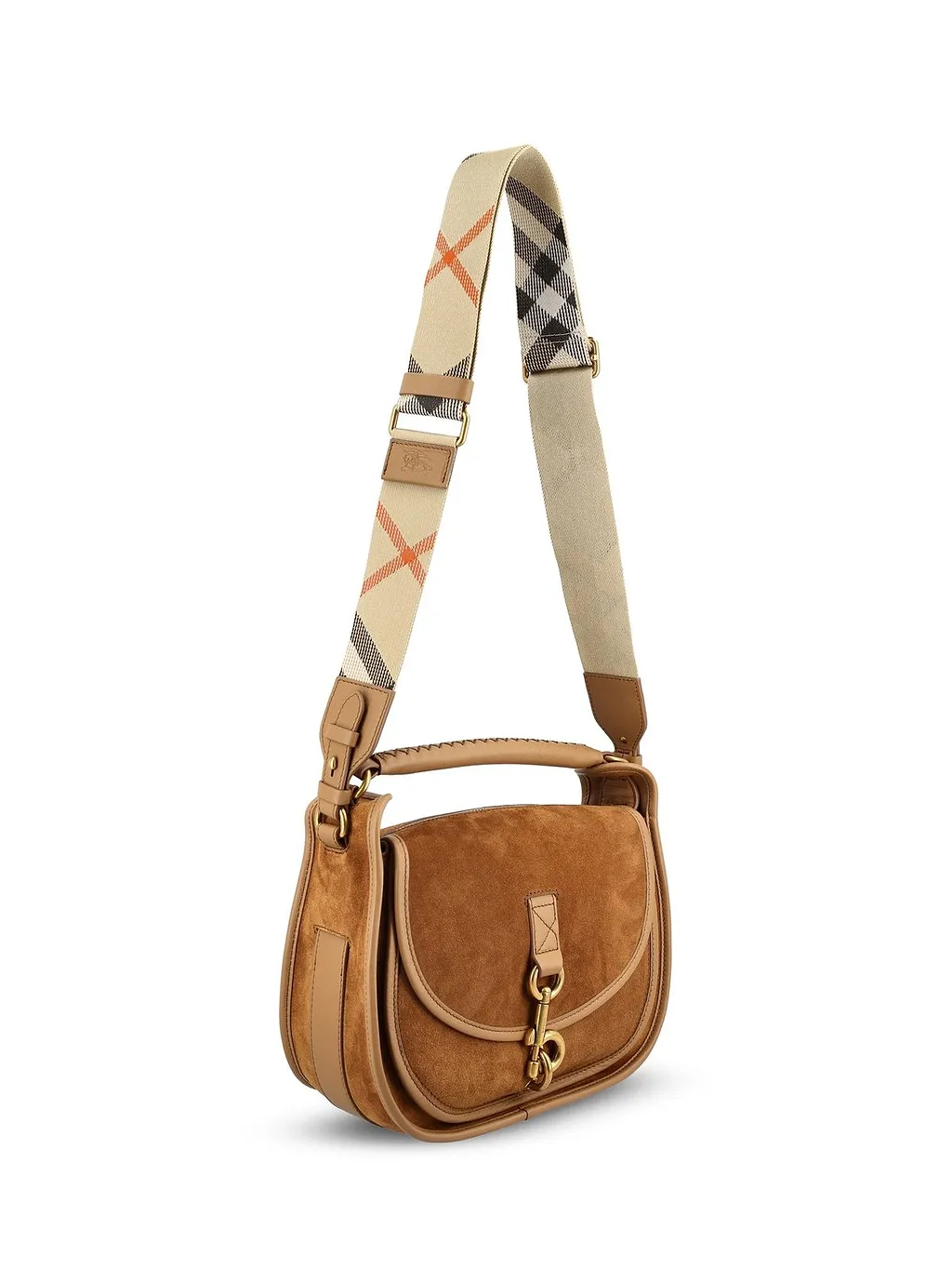 Burberry Small B Clip Messenger Bag