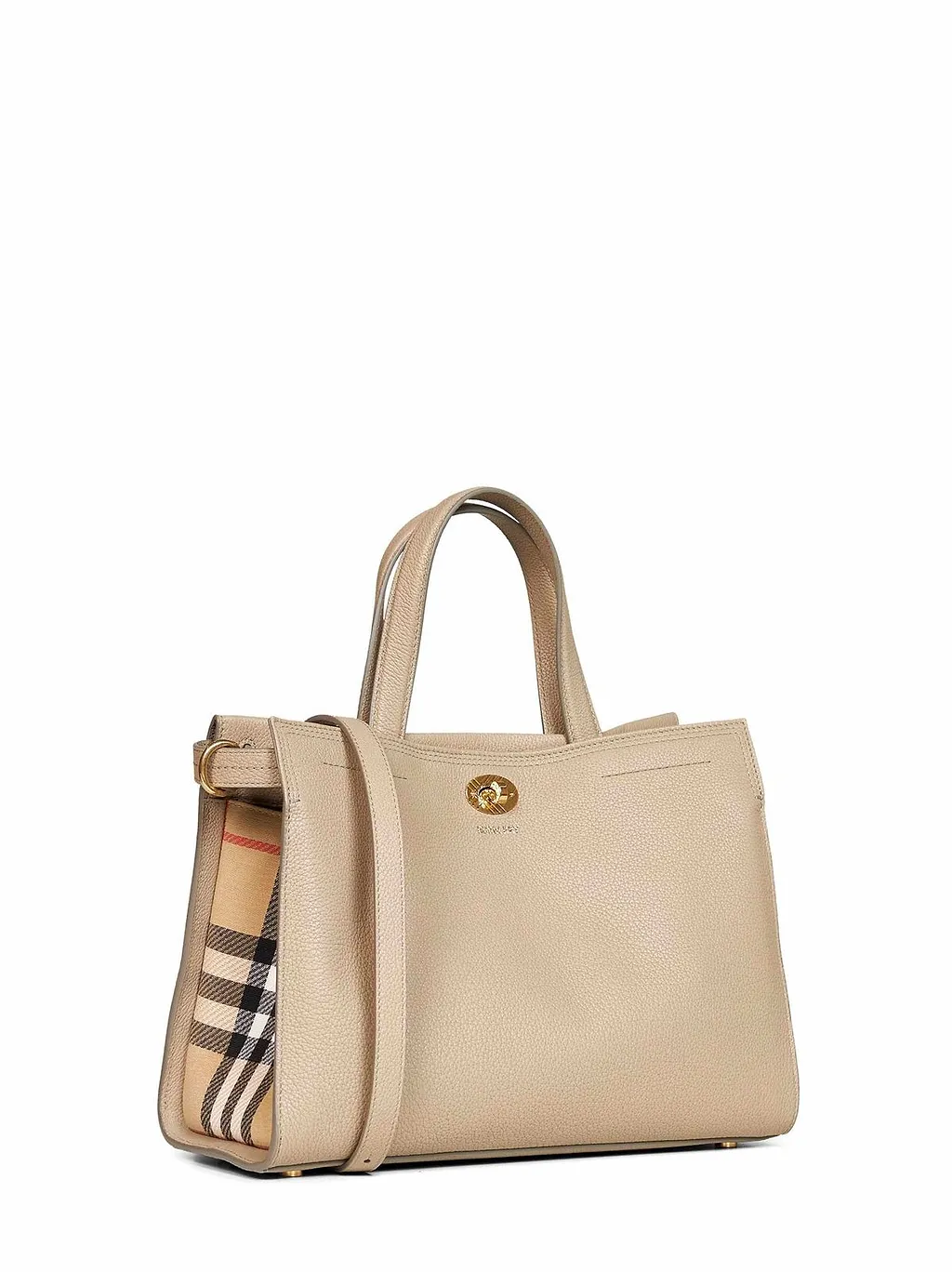 Burberry Small Check Cotswolds Tote Bag