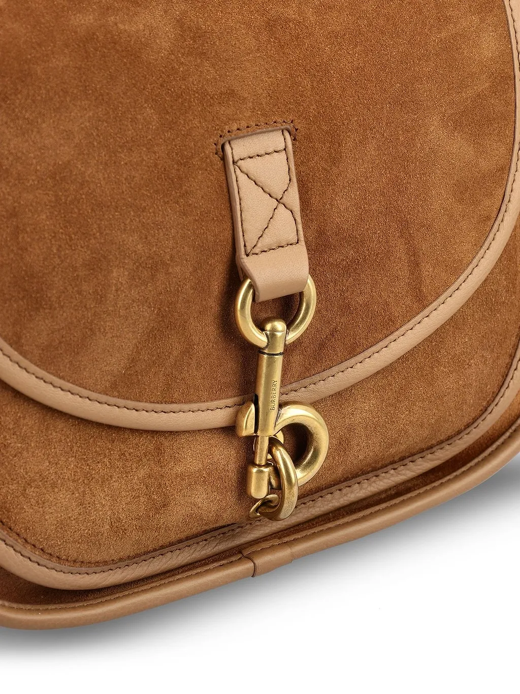 Burberry Small B Clip Messenger Bag
