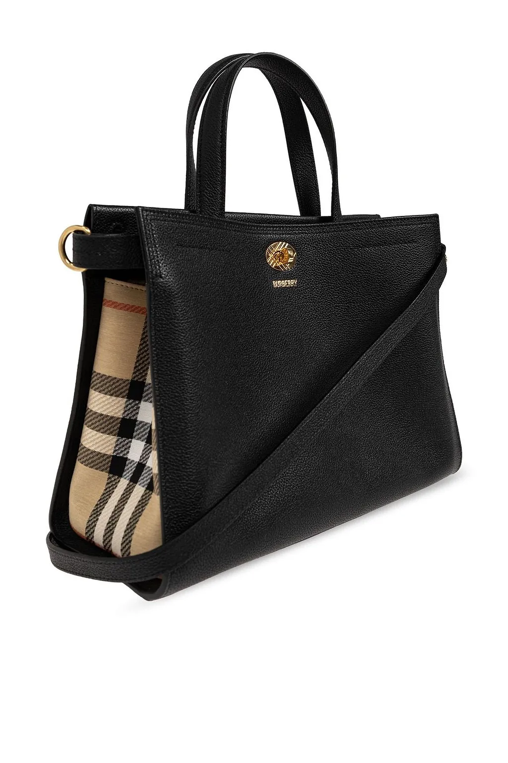 Burberry Small Check Cotswolds Tote Bag