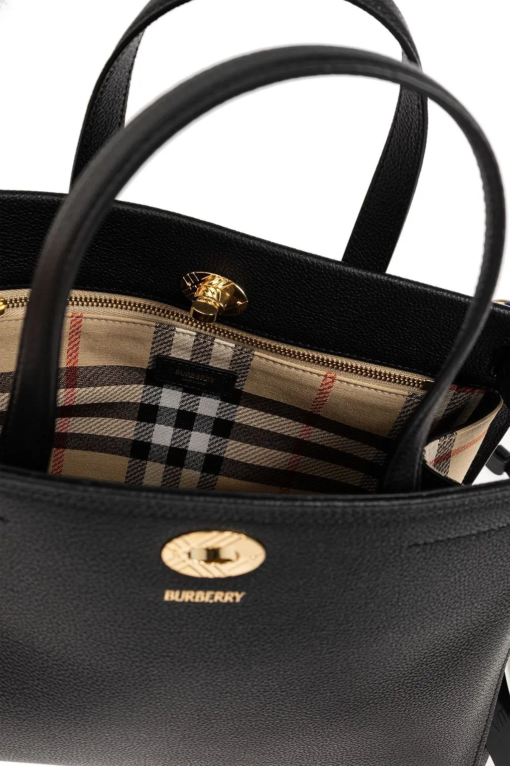 Burberry Small Check Cotswolds Tote Bag