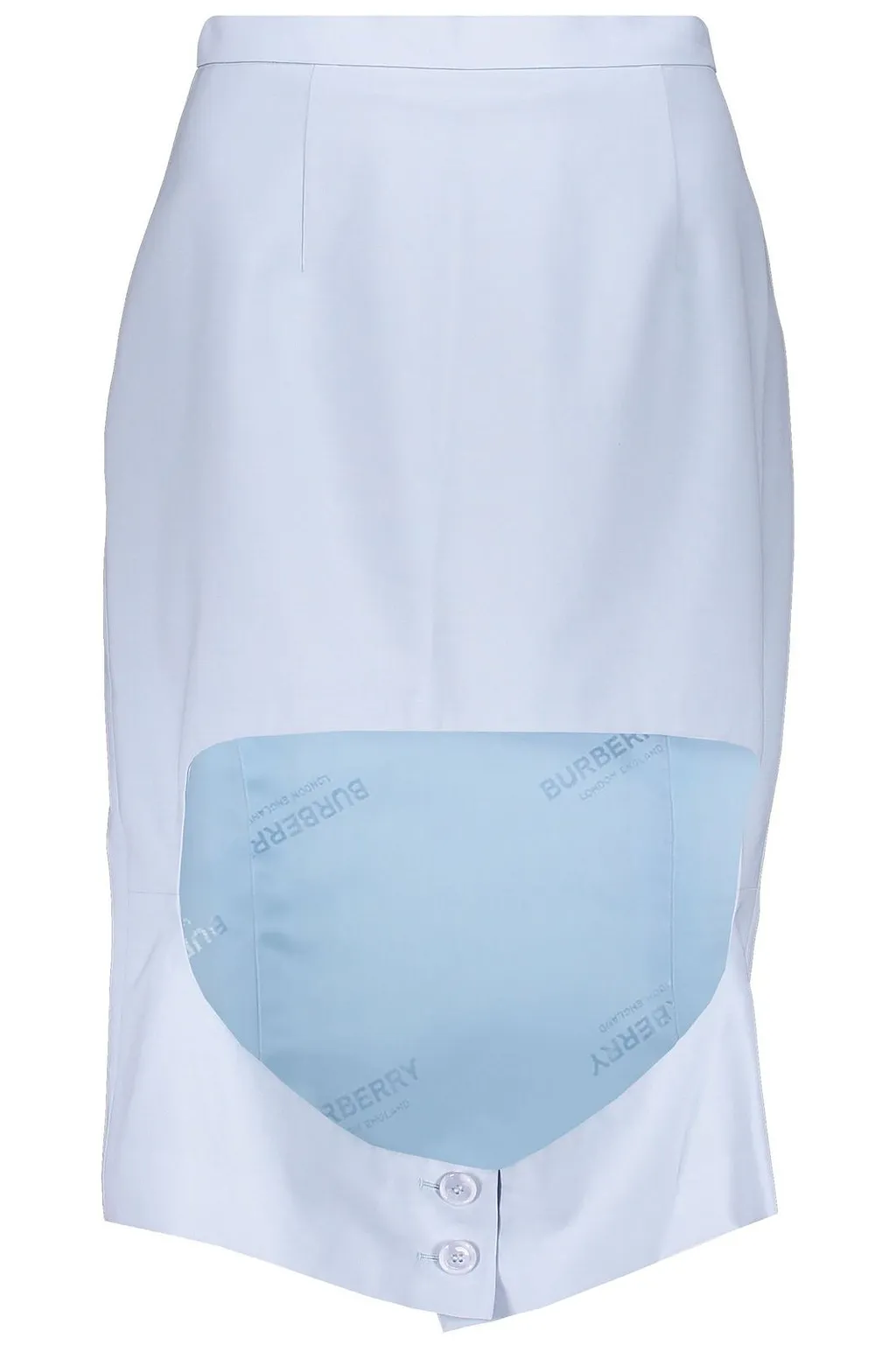 Burberry Front Cut-Out Pencil Skirt