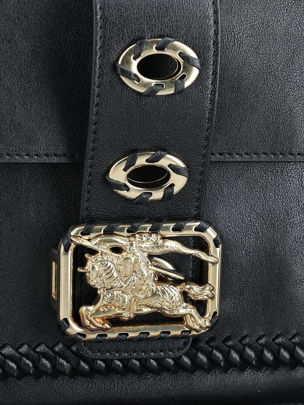 Burberry Rider Fringed Small Shoulder Bag