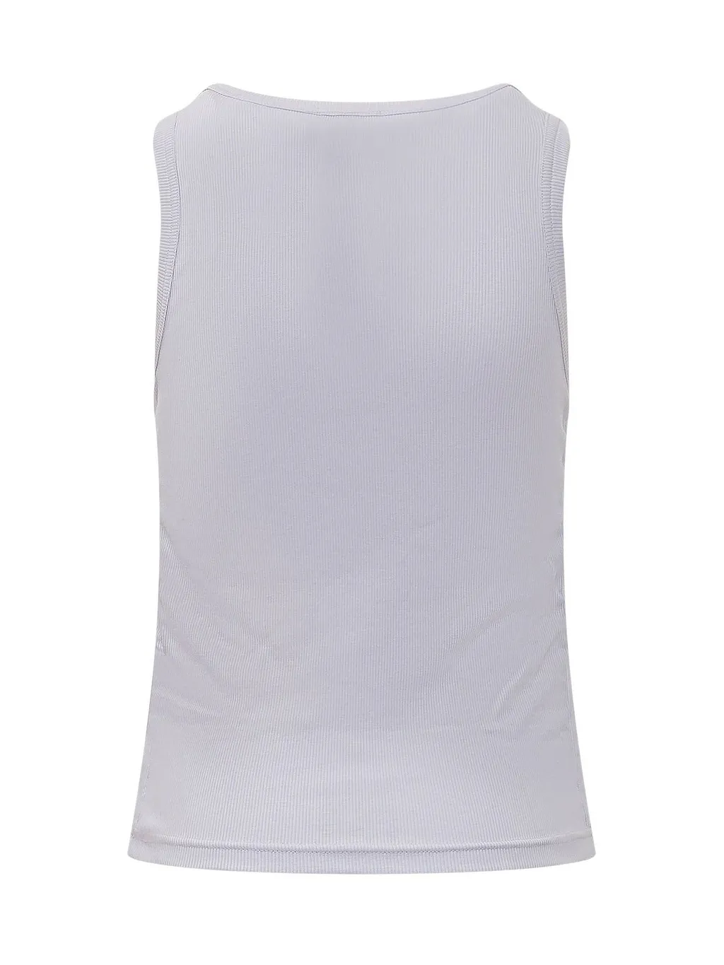 Burberry Square-Neck Ribbed Tank Top