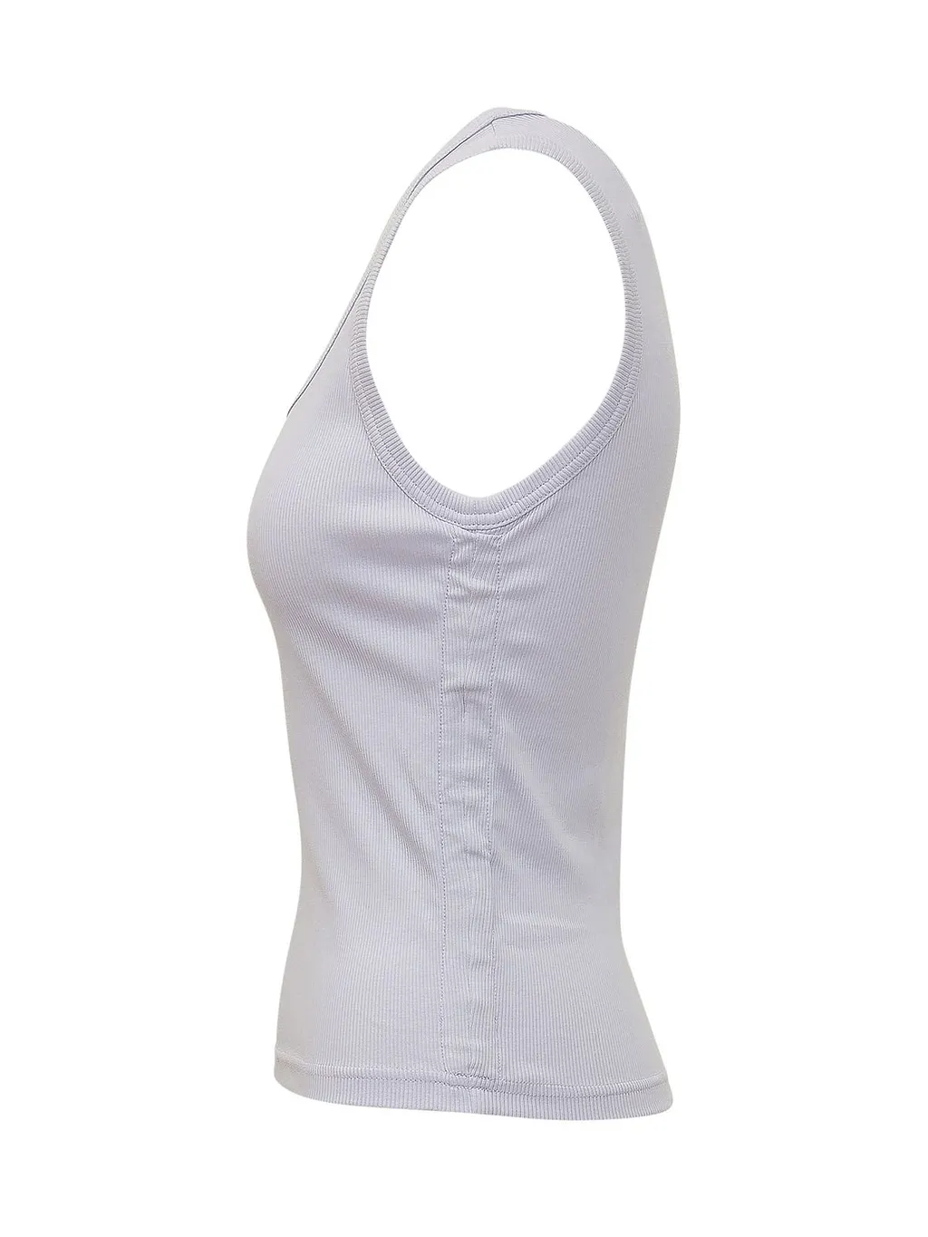 Burberry Square-Neck Ribbed Tank Top