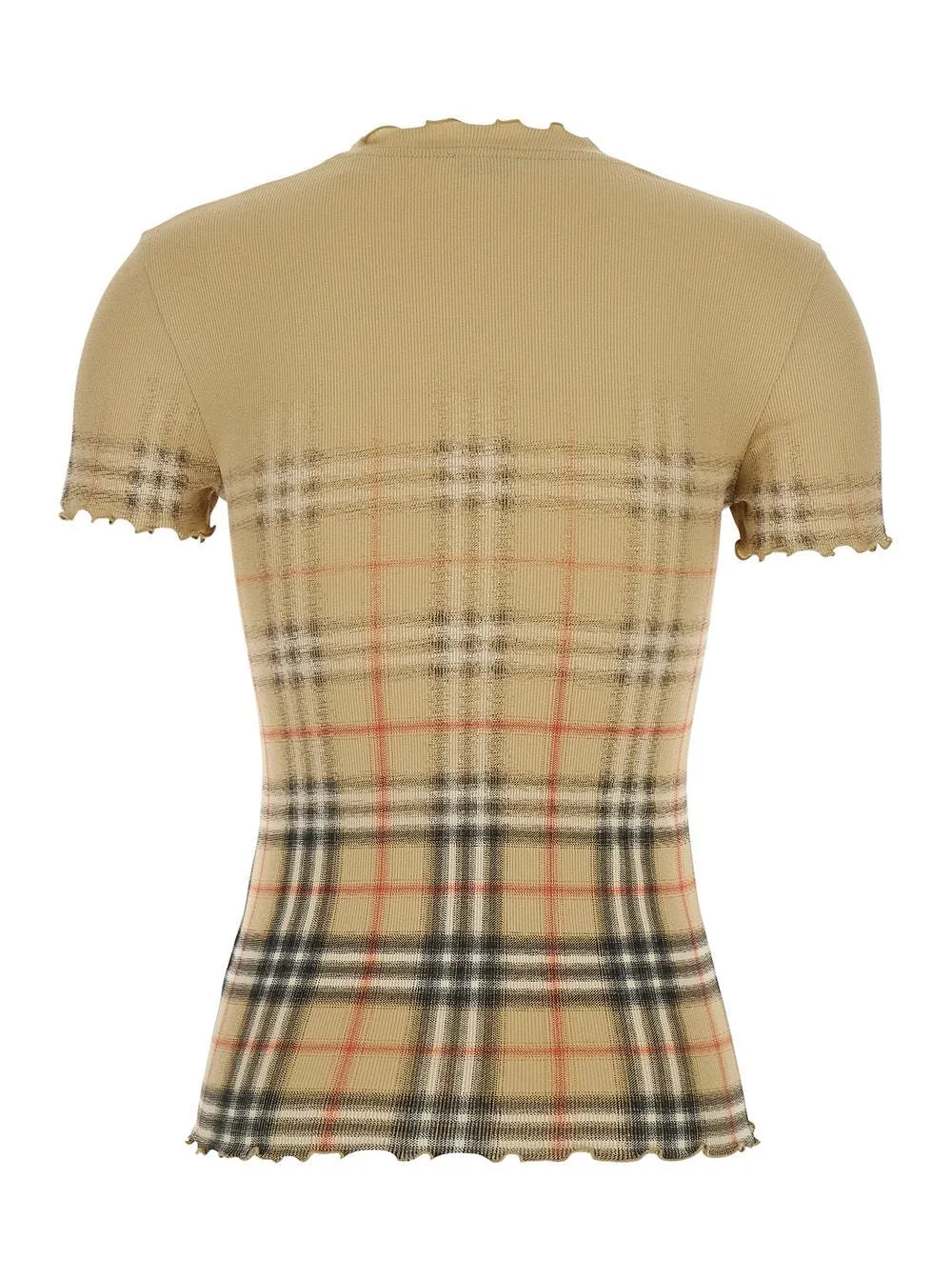 Burberry Gradient Check Stretch Top