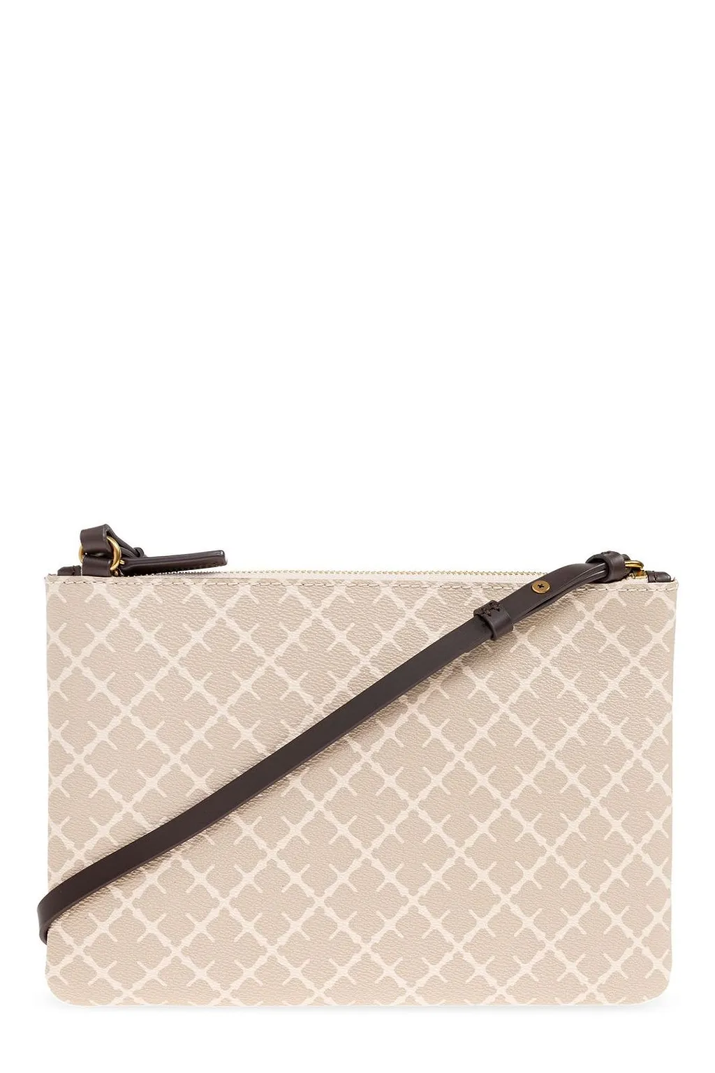 By Malene Birger Ivy Patterned Zipped Crossbody Bag