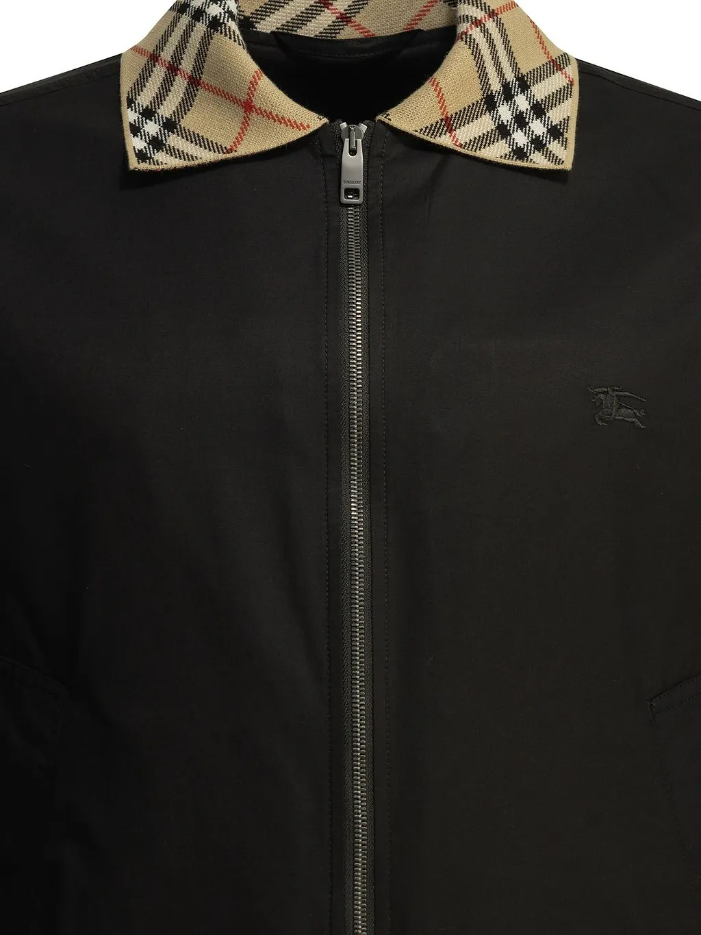 Burberry Harrington Glenfields Check Collar Jacket