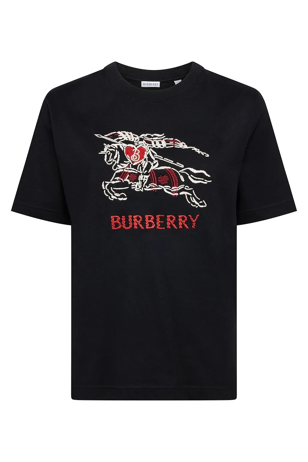 Burberry Beaded Equestrian Logo T-Shirt