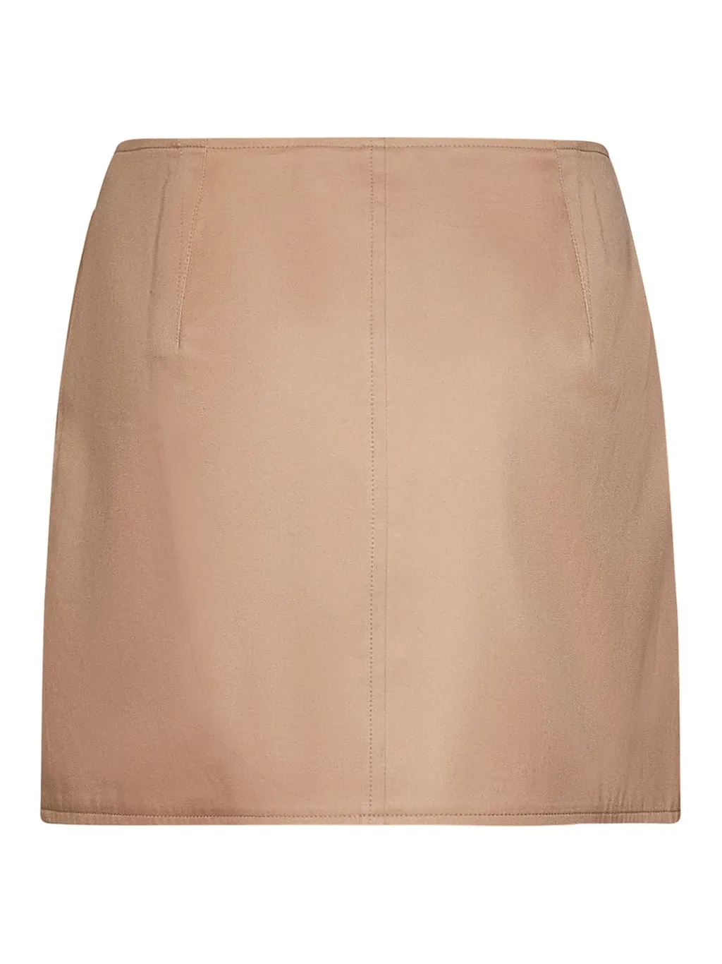 High-Rise Button Detailed Mini Skirt