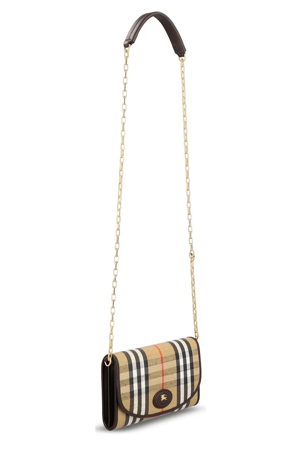Burberry Highlands Chain Strap Wallet