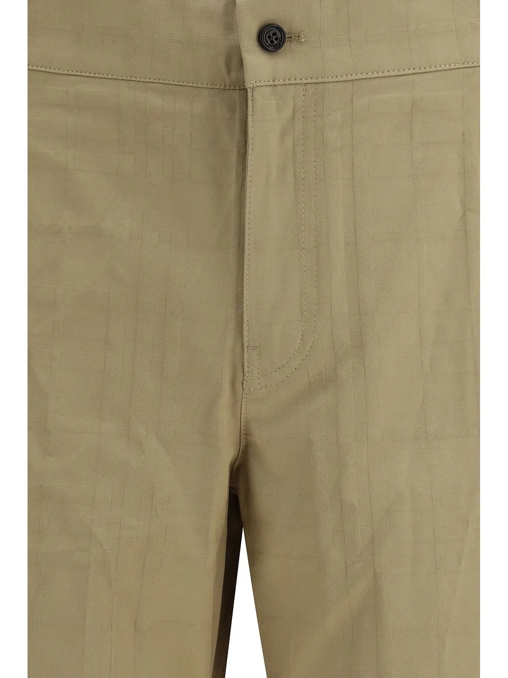 Burberry Textured Check Trousers