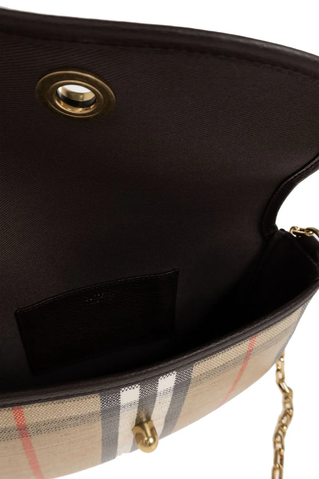 Burberry Mini Highlands Chain Crossbody Bag