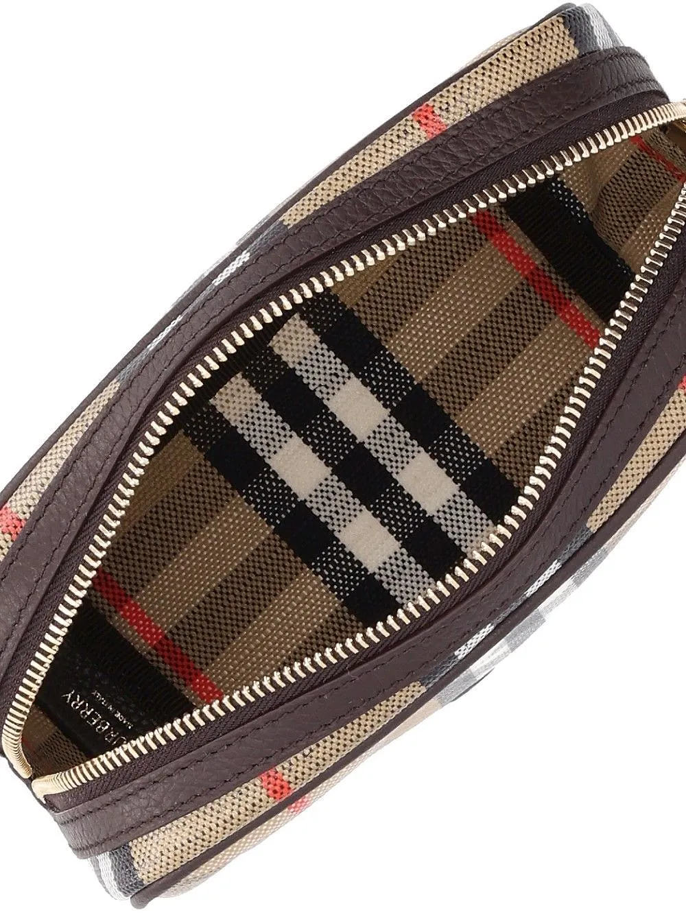 Highlands Check Make Up Bag