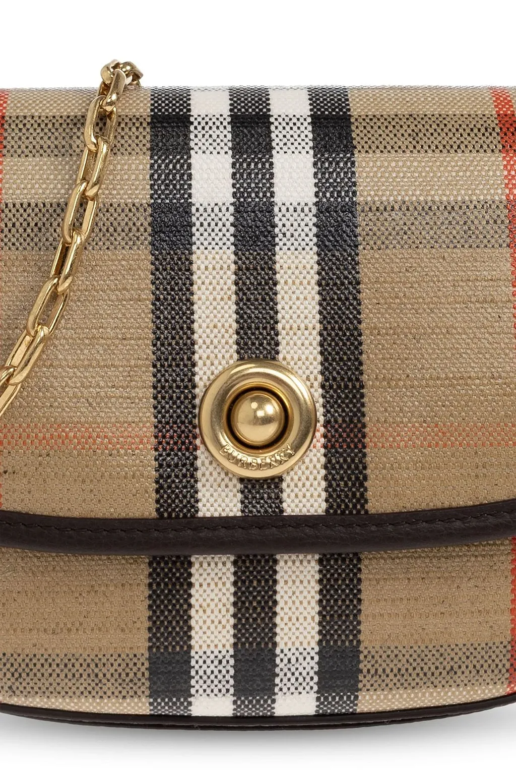 Burberry Mini Highlands Chain Crossbody Bag