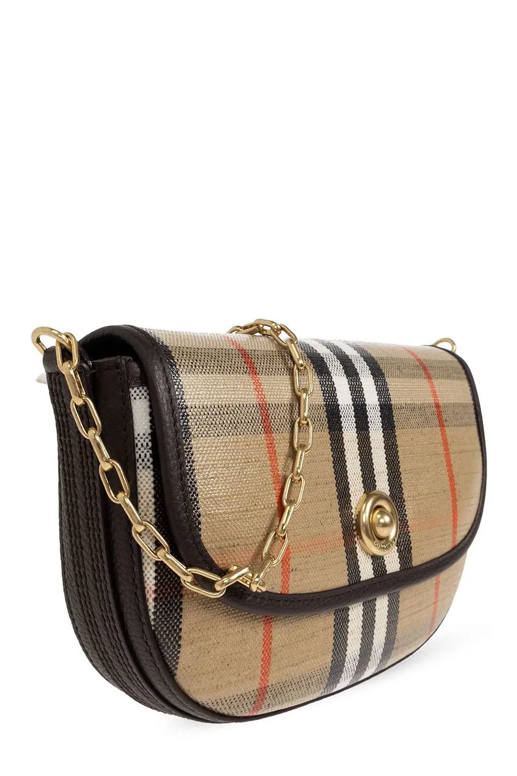 Burberry Mini Highlands Chain Crossbody Bag