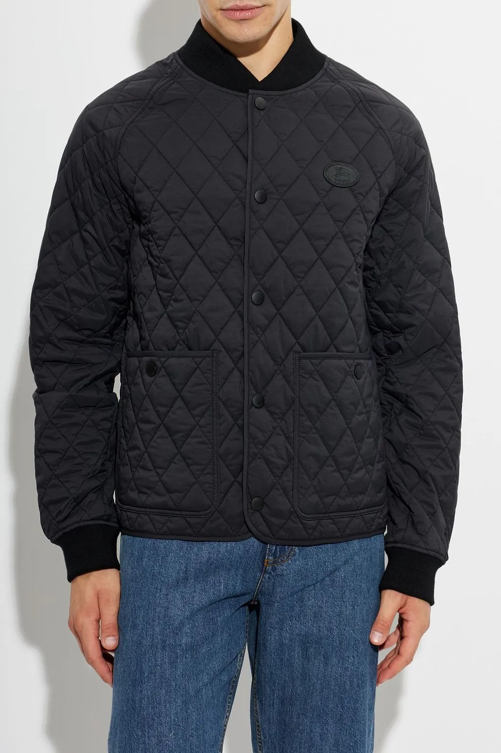 Burberry Uphampton Quilted Bomber Jacket