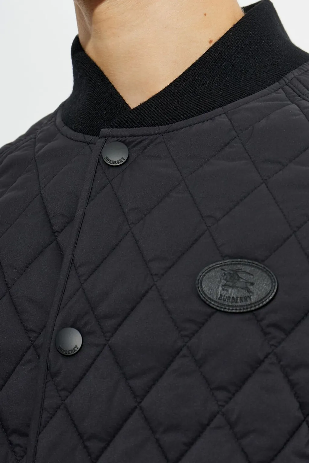 Burberry Uphampton Quilted Bomber Jacket