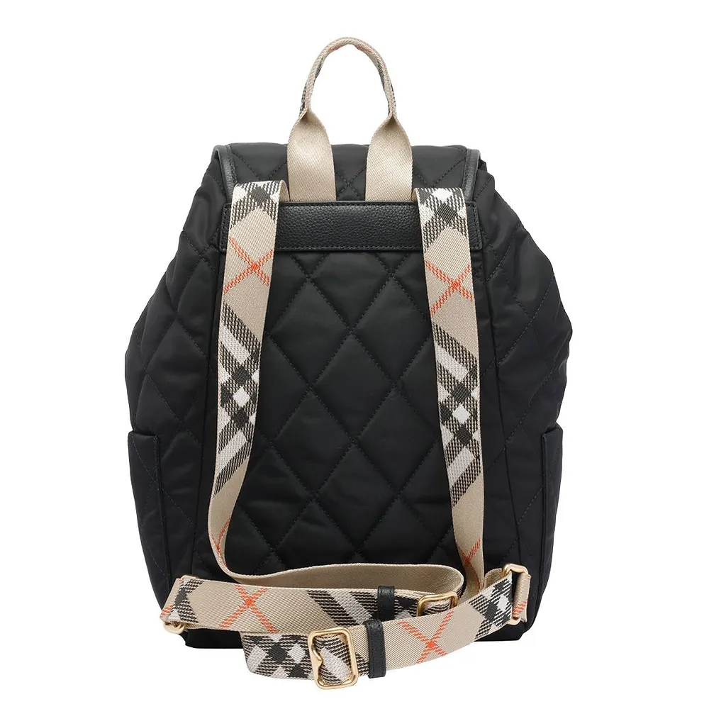 Burberry Horseshoe Quilted Backpack
