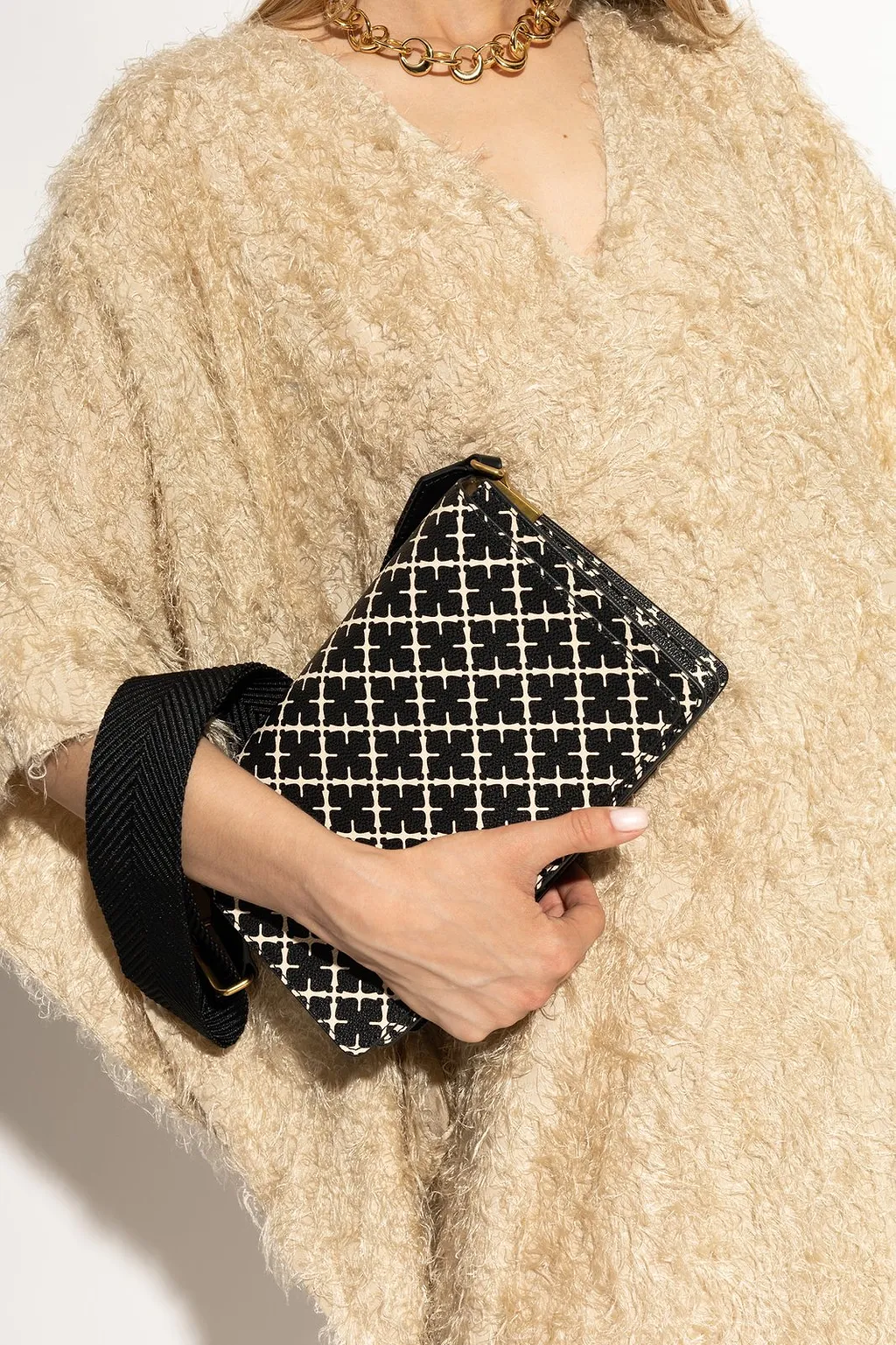 Signature Pattern Messenger Bag