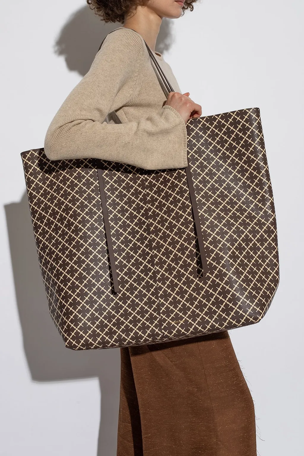 By Malene Birger Signature Pattern Tote Bag