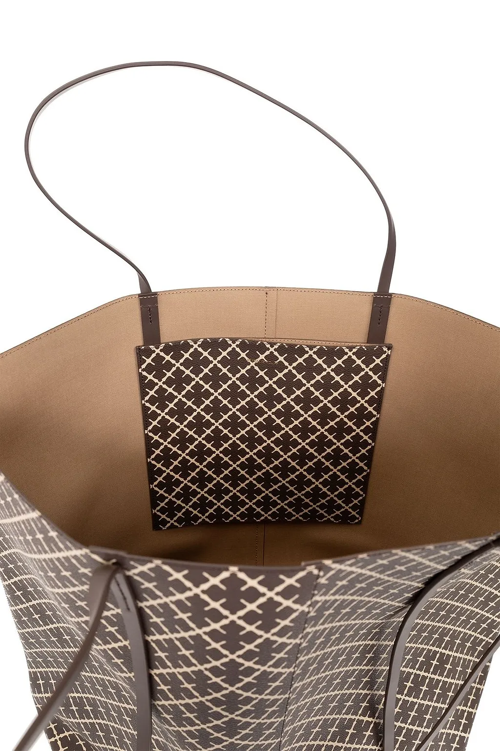 By Malene Birger Signature Pattern Tote Bag