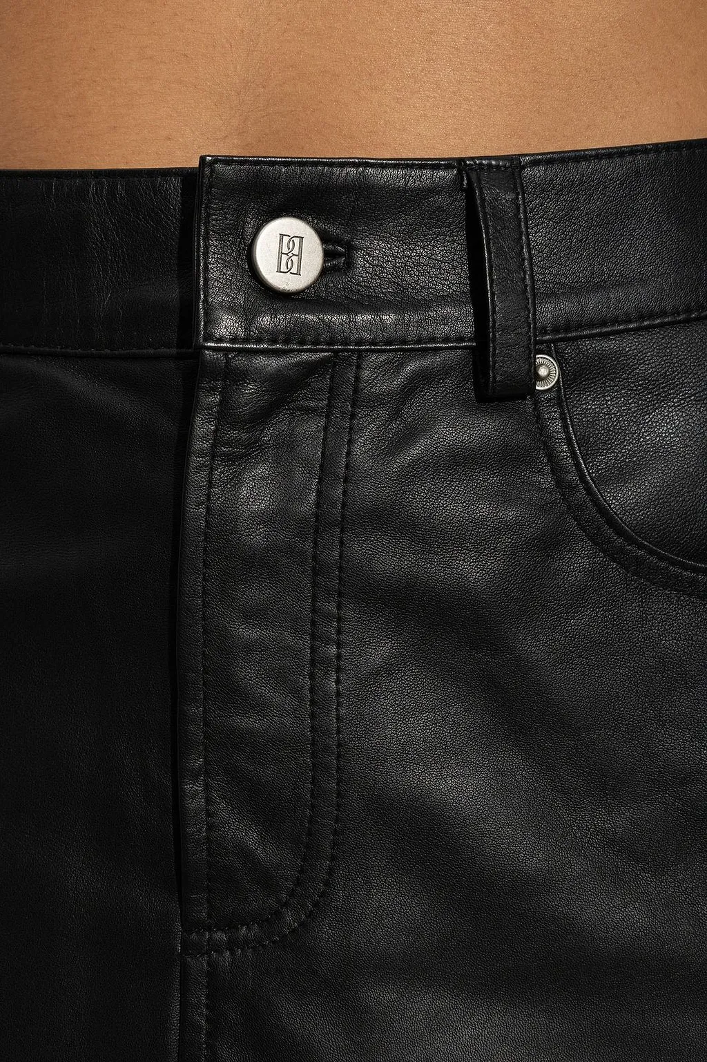 By Malene Birger Solene Leather Skirt