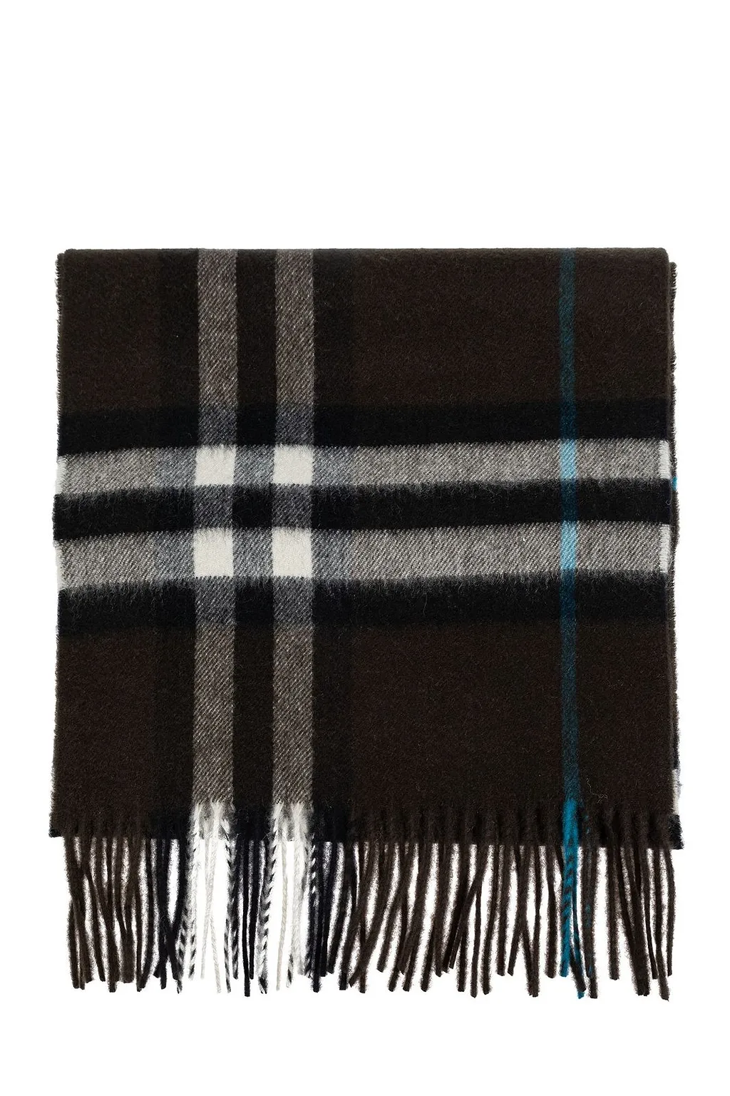 Burberry Vintage Checked Fringed Scarf