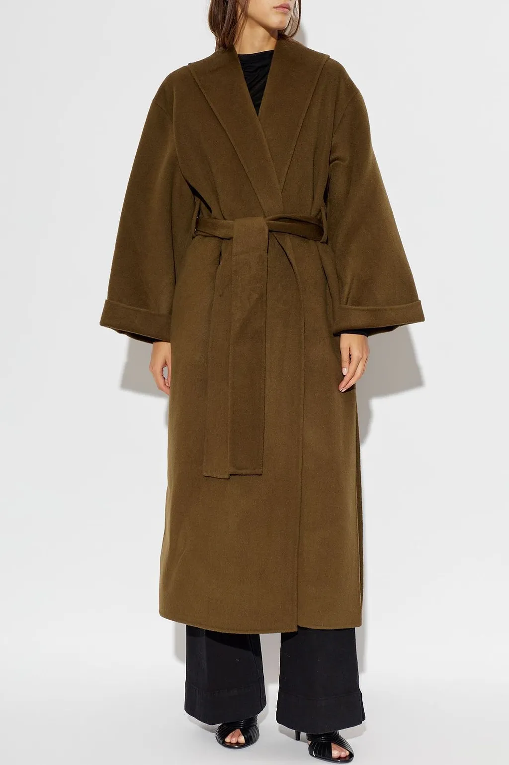 By Malene Birger Trullem Belted Wrap Coat