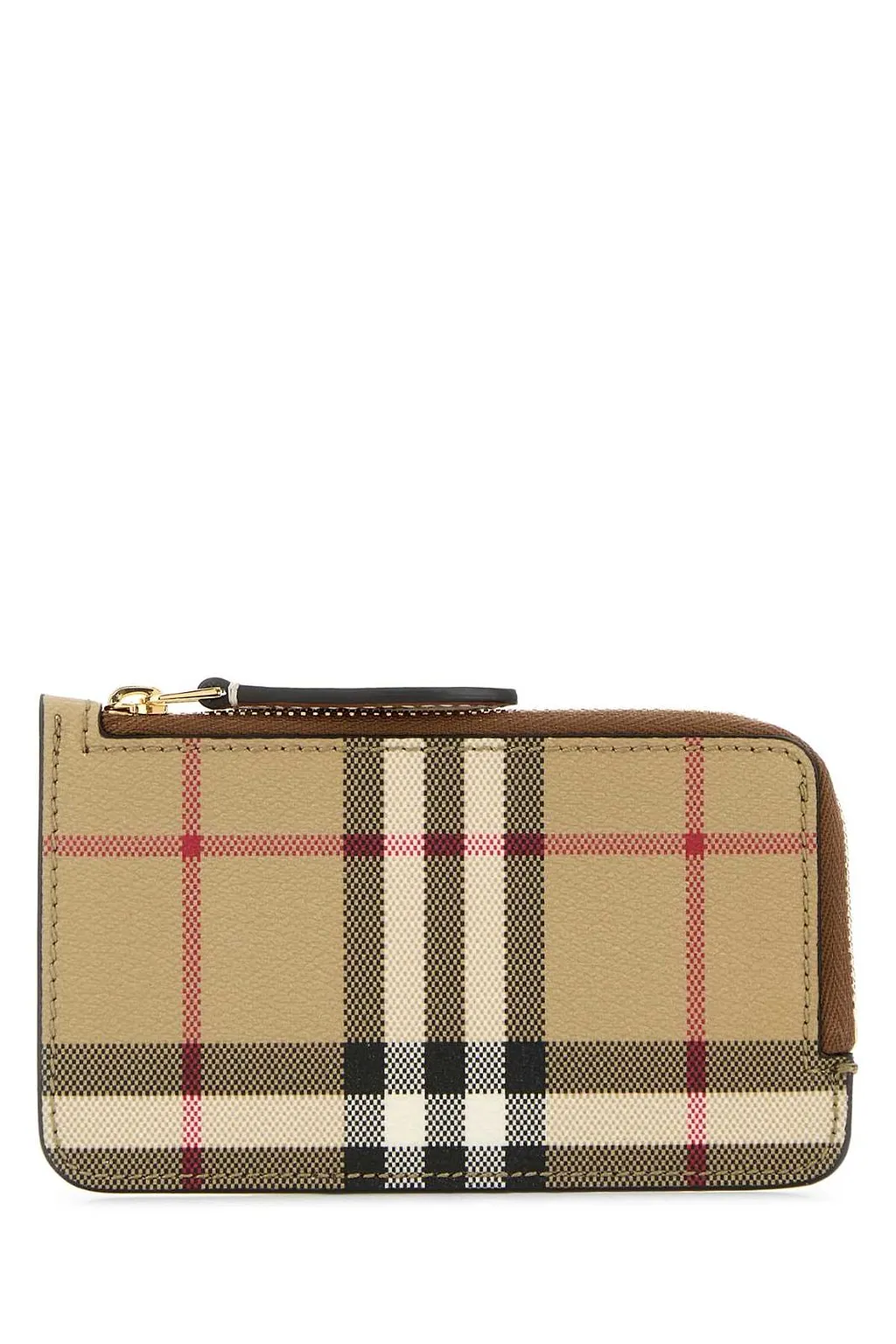 Burberry Vintage Checked Zipped Cardholder