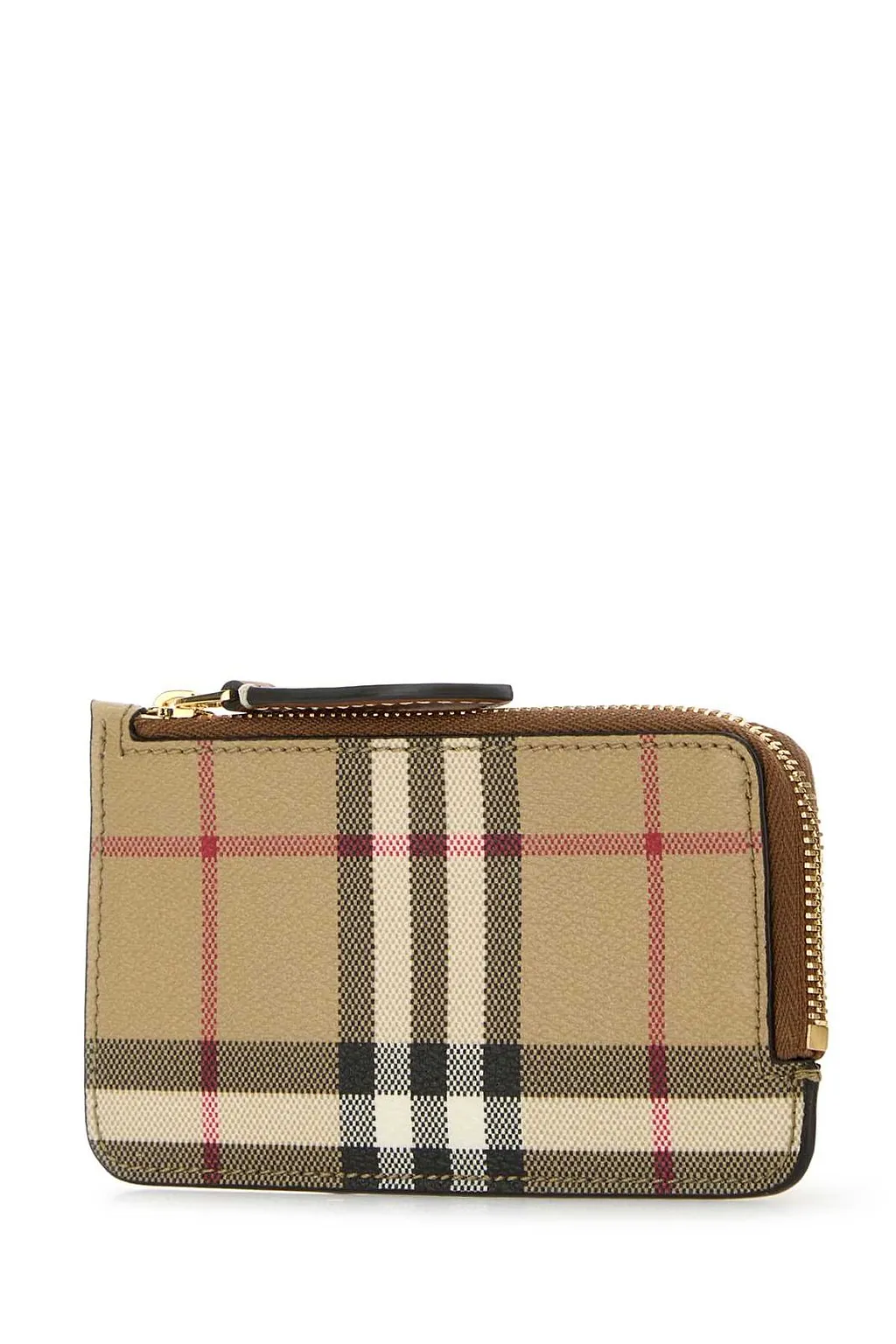 Burberry Vintage Checked Zipped Cardholder